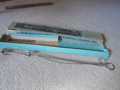 Vintage 1908 Colson Improved Forceps for Pigs, Lambs and Pups