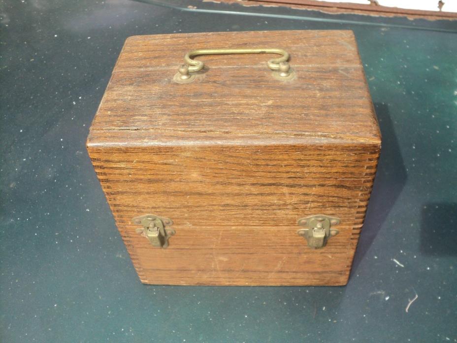 ANTIQUE QUACK BOX MEDICAL DEVICE PORTABLE DOUBLE FARADIC CELL BATTERY