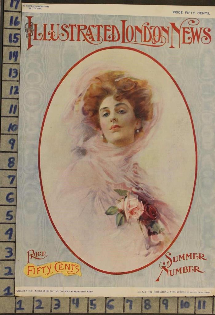 1909 ART ROMANCE COVER MEDICAL QUACK DOCTOR ENO's FRUIT SALT MEDICINE AD RK08