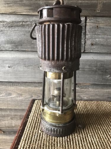 Vintage Miners Lamp By Hailwood & Ackroyd Ltd.