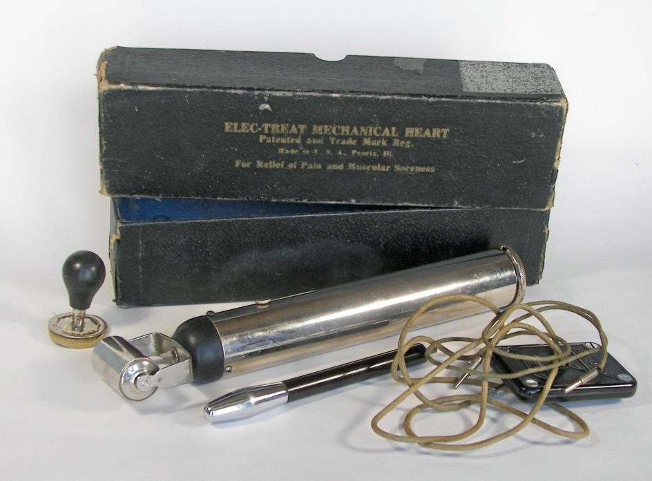 Medical Quackery Device. Electreat Mechanical Heart. 1921-1931.