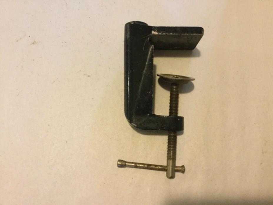 Vintage Table Top Clamp fits up to 2-1/4” table.Holds 1/2