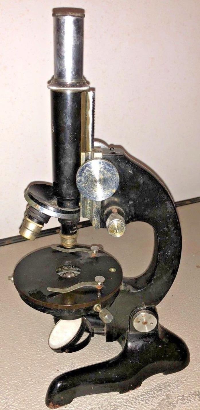 Classic Steindorff & Co. Berlin Antique Microscope #54723