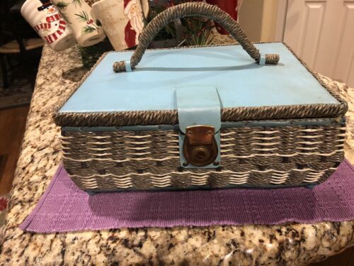 antique sewing basket