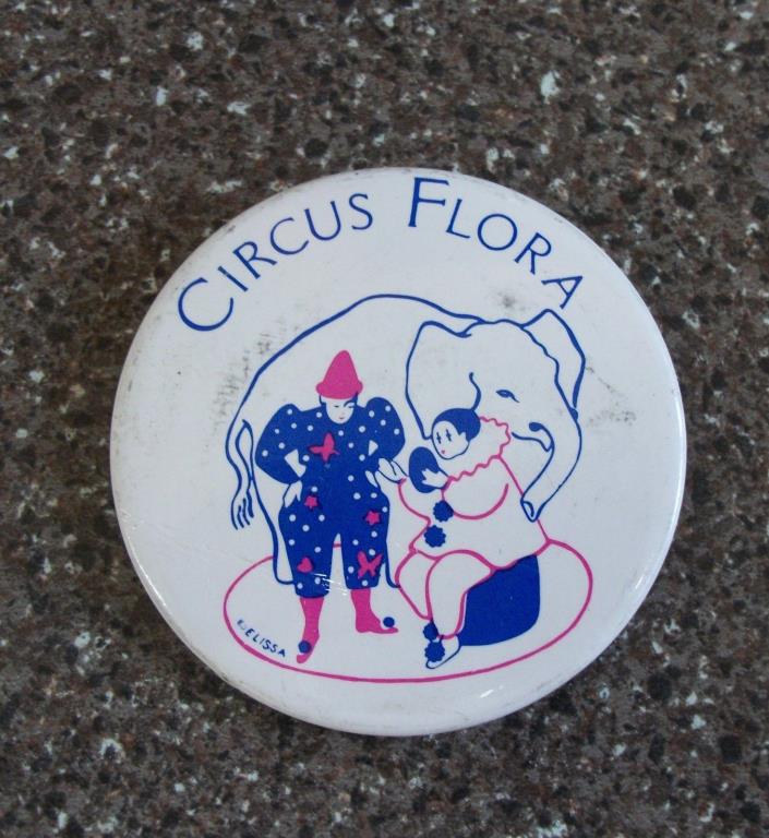 Collectible Circus Flora Button/Pin