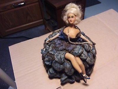 ANTIQUE PIN CUSHION HALF DOLL