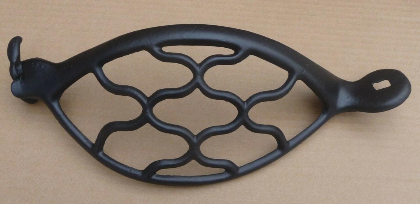 Vintage SINGER Treadle Sewing Machine Cast Iron Flywheel Cover Guard