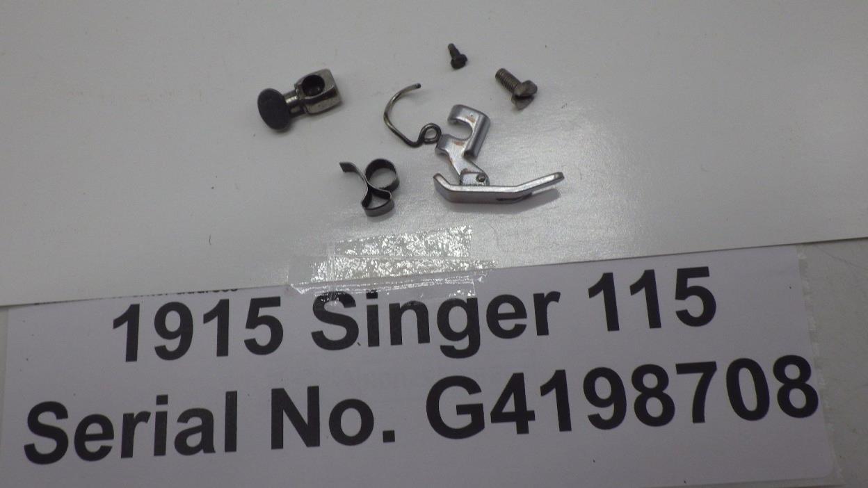 Antique Original 1915 Singer 115 Sewing Machine Needle Clamp Cutter Foot