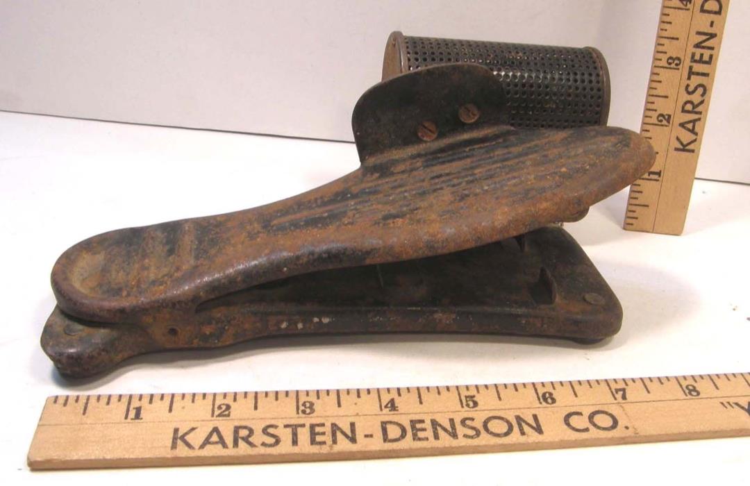 ANTIQUE CAST IRON SEWING MACHINE RHEOSTAT FOOT PEDAL CONTROL