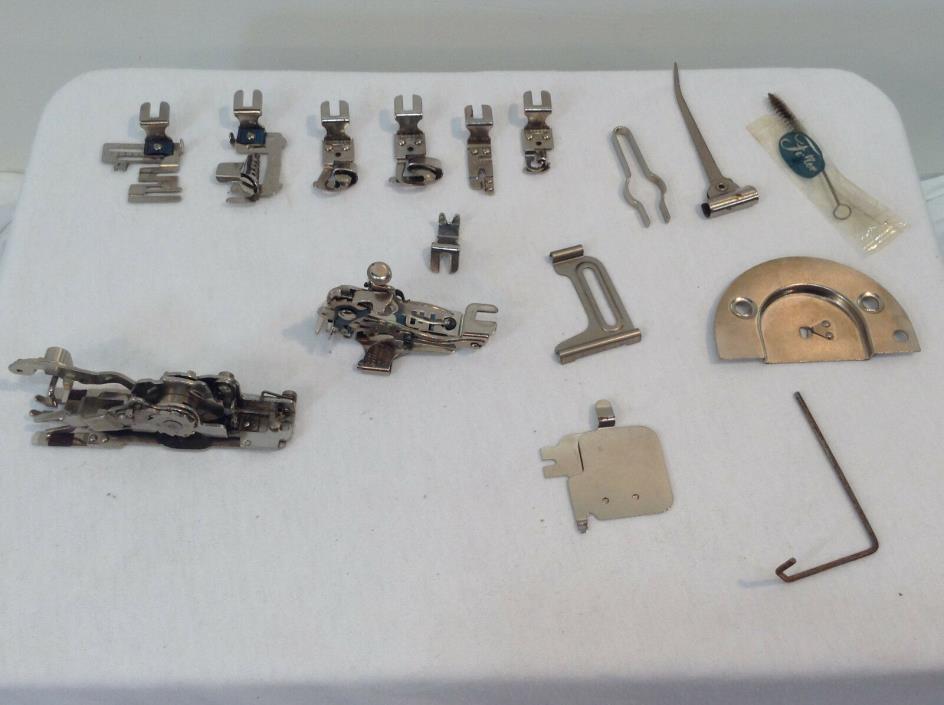 Greist Tucker Rotary Sewing Machine 16 Piece Attachments Kit set