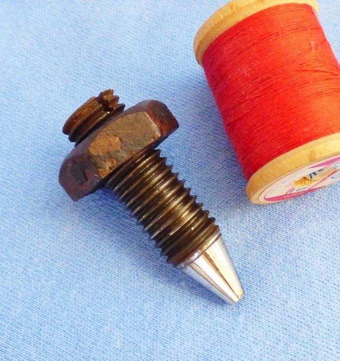 Center Pivot for Wheel & Pedal ~ Antique Singer Treadle Sewing Machine Frame