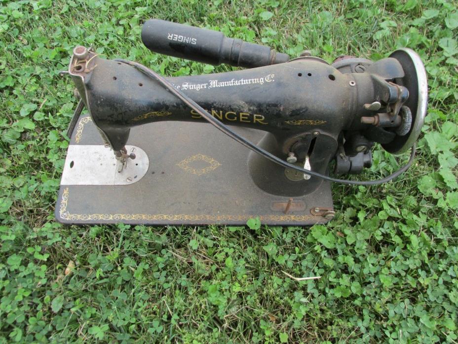 Antique Vintage Singer Sewing machine for Parts Only