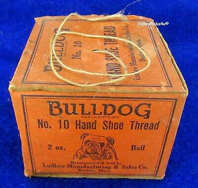 Vintage Bulldog No 10 Hand Shoe Thread ~ Old Cobbler Repair Tools