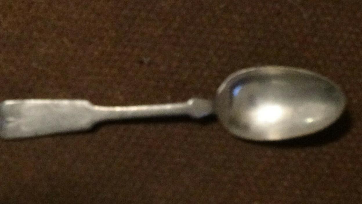 Coin Steel WBW Flatware USA Made Antique Silver Spoon - 2032