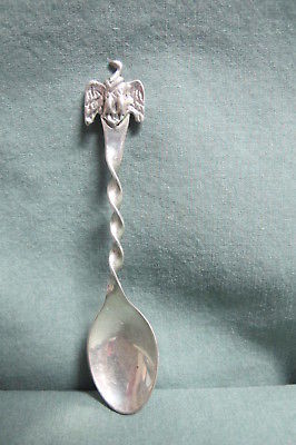 Vintage .900 silver Small Spoon with Eagle
