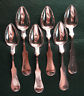 Coin Silver Herman Duhme Cincinnati, OH Set of 6 Teaspoons, circa 1840-Griffith