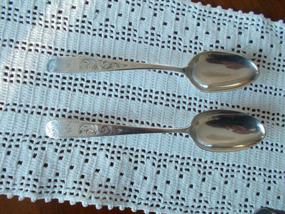 A.E Warner, Baltimore Lg. Serving Spoons