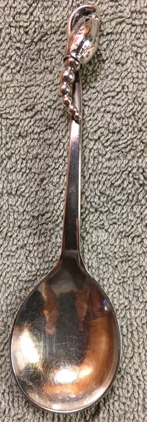 Georg Jensen Sterling Silver Spoon, Blossom Pattern