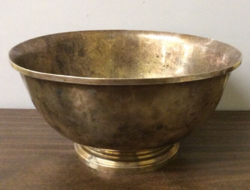 VTG WILCOX S.P. CO. INTERNATIONAL N38 SILVER PLATE 10” FOOTED SERVING BOWL