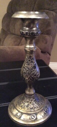 Antique Victorian Silverplate Candlestick