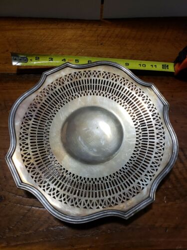 Vintage silver plate  Sheffield LBS Co. Boston 1423