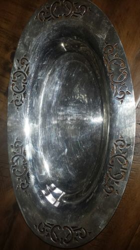 Antique William Rogers  EPNS Serving DISH Tray  Gift Idea FREE SHIPPING CAN USA