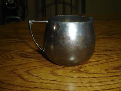 ANTIQUE Vintage SILVERPLATE Nobility Plate CREAMER Dish