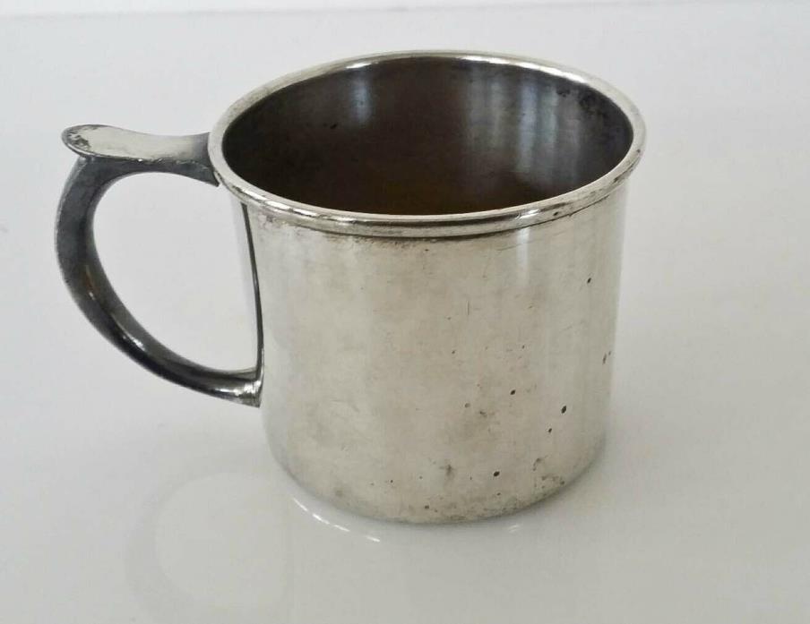 Vintage Armor Silver Plate Baby Cup