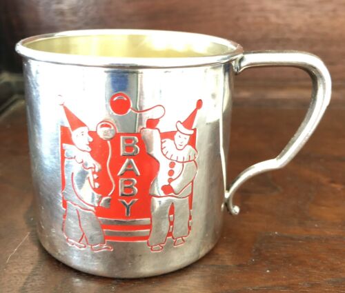 Vintage Baby or Childs Silver Plated Cup - Oneida Community TUDOR PLATE