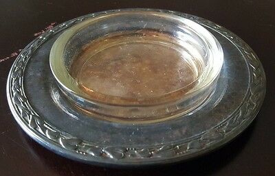 Vintage Oneida Silverplate 2pc Relish Dish
