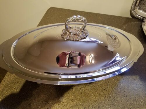 Covered Serving Dish Wm.rogers
