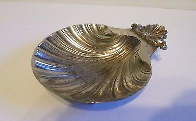 VTG Silver Plate Shell Dish REPRODUCTION OF DESIGN SHEFFIELD ENGLAND 1700-1800