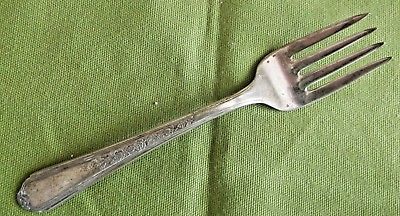 Plymouth Silver Plate International Jewel Pattern 1938 Salad Fork LightHeel Wear