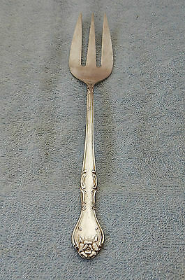 National Silver Silverplate Norma Cold Meat Serving Fork