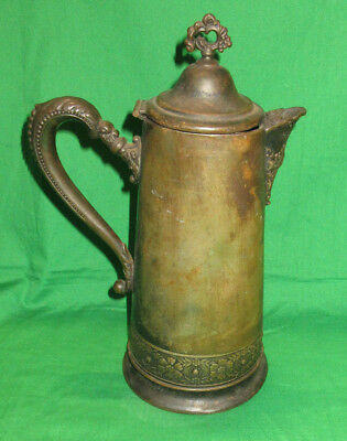 Waldorf Silver Company: Coffee Pot: Quadruple Plate: 1267: Has Damage