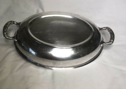 Vintage Ornate Silverplated Lid For Serving Bowl / Dish