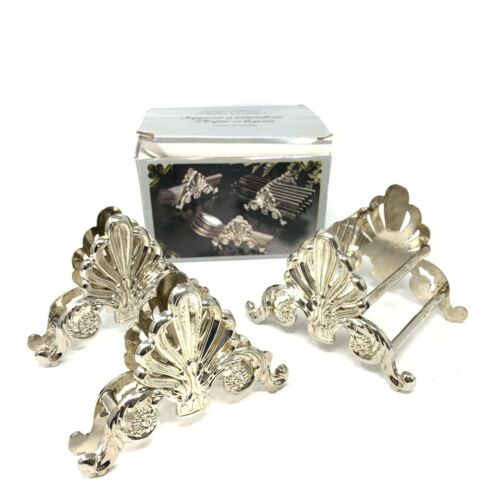 Vintage Silver Plated Buffet Caddies Spoon, Fork & Knife Holder-Holds Set of 12