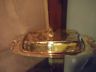 Wallace Baroque Covered Butter Dish Silver Plate silverplate Glass Liner