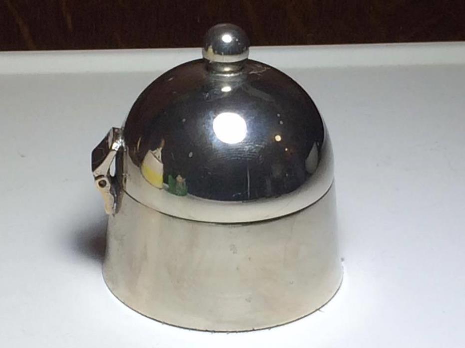 Antique Silver plate ring box