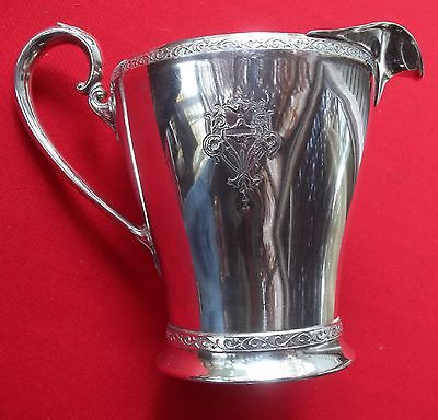 RARE 1925 Triumph Pattern 2 Quart Water Milk Pitcher By Rogers Bros Silverplate