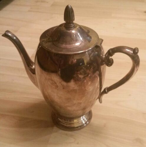 Bristol Silver Co. E.P.C. Water Pitcher, C. 1950's, Footed VGC 10