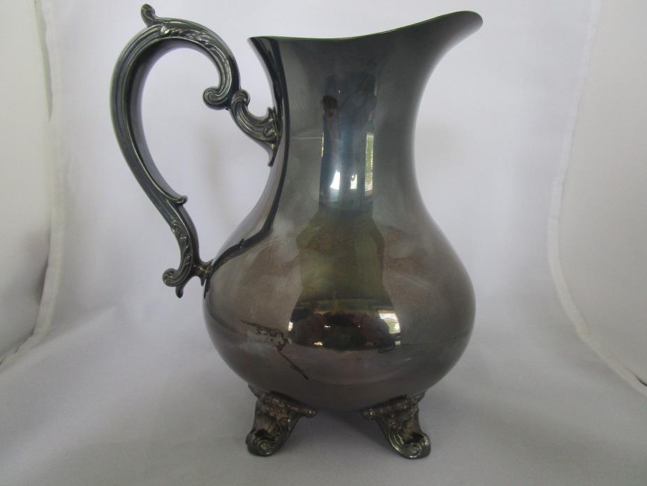 A Gorham Silver Original Footed Water Pitcher  F/S
