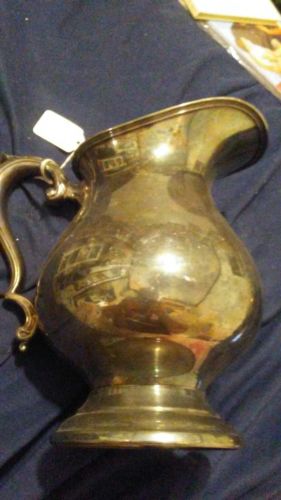 Wallace Silver Plated water pitcher pretty design #2900