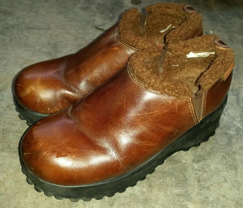 Rocketdog Womens Shoes Clogs Brown Leather 6M