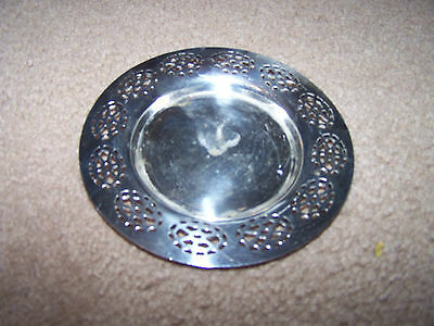 Small Silverplated Plate