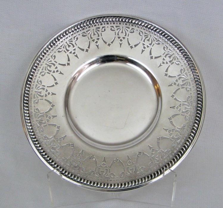 Benedict Plate Silverplate 10