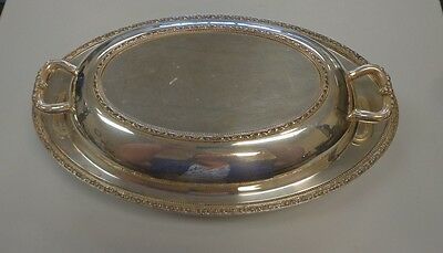 Wm. A Rogers  Silver-Plated Serving Double Handle Covered Dish 12