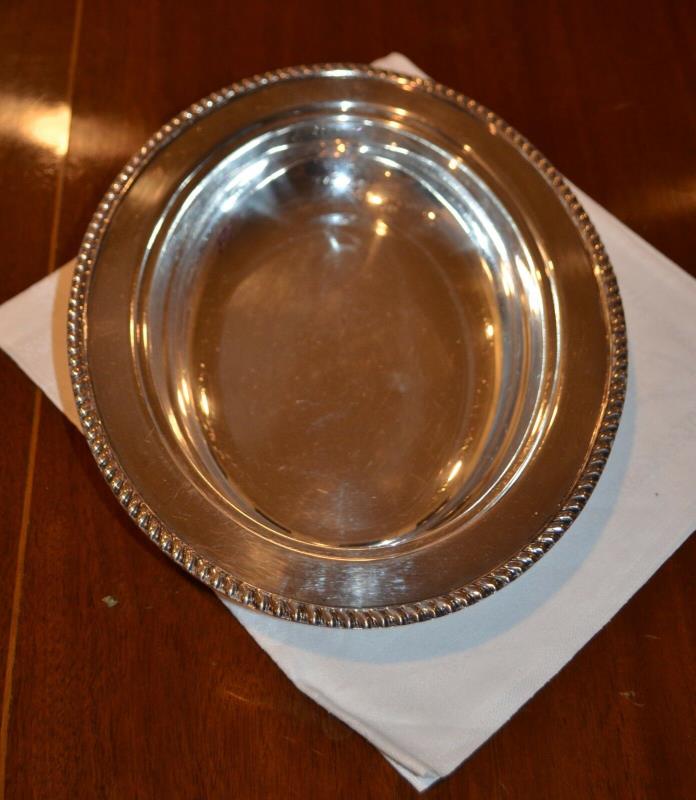 Silver Serving Dish with cover