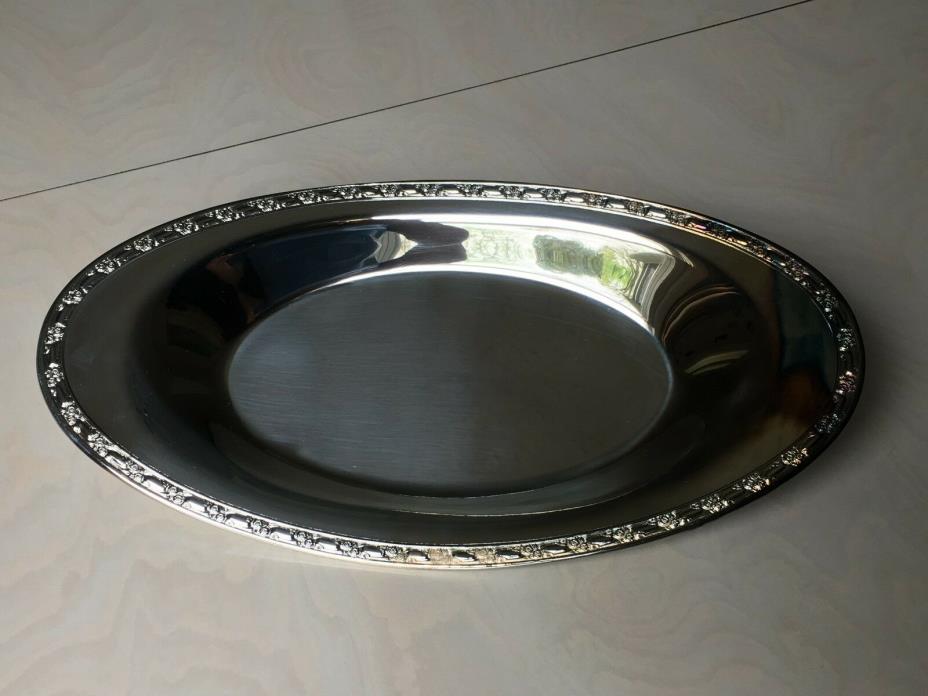 VTG Oneida Silver Plated Tray 13.5