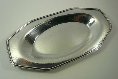 Bernard Rice's Sons APOLLO EPNS Hammered Silver Plate Tray USA 1925